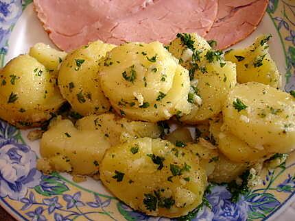 recette Pomme de terre en salade
