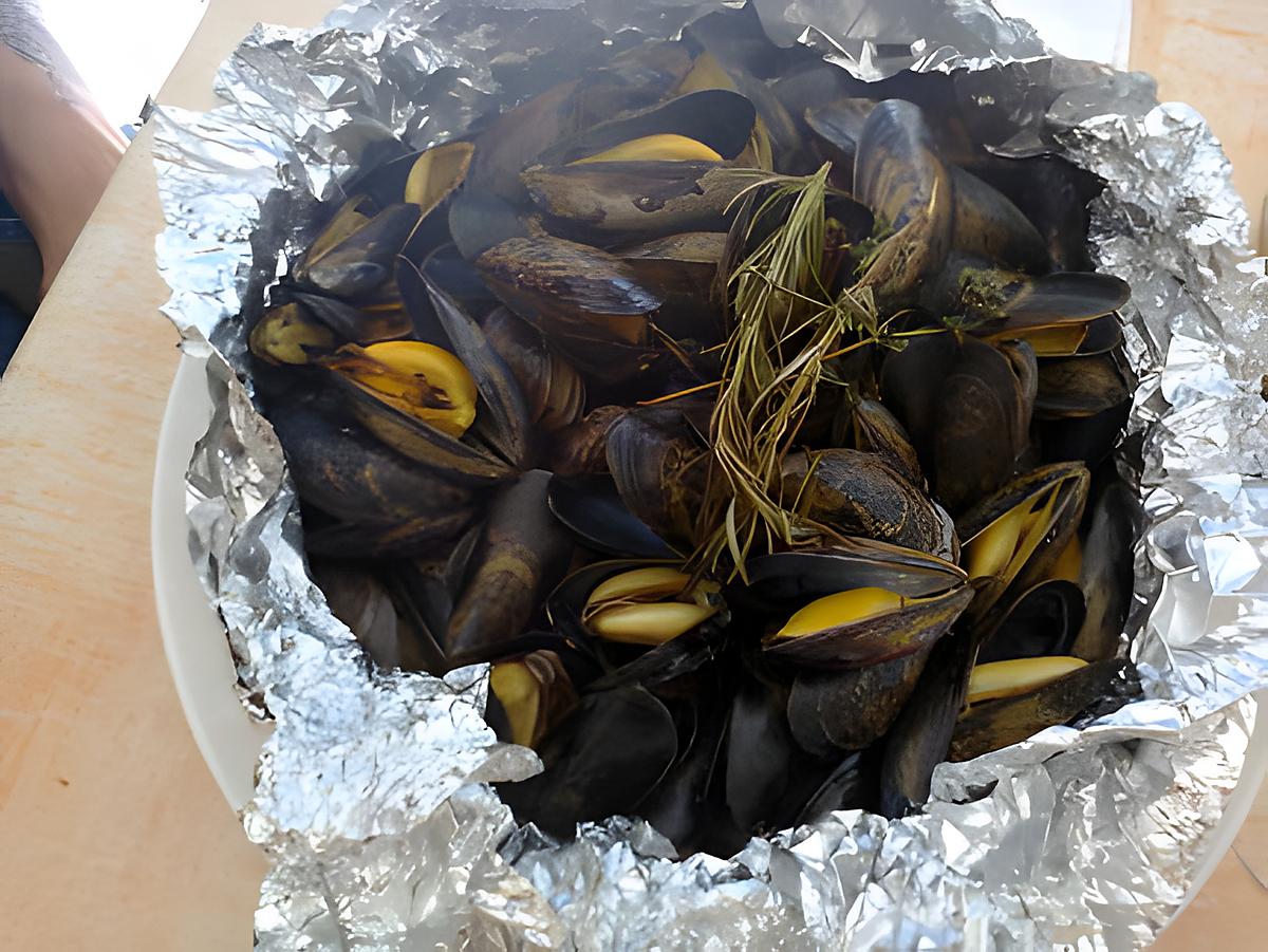 recette moules au barbecue