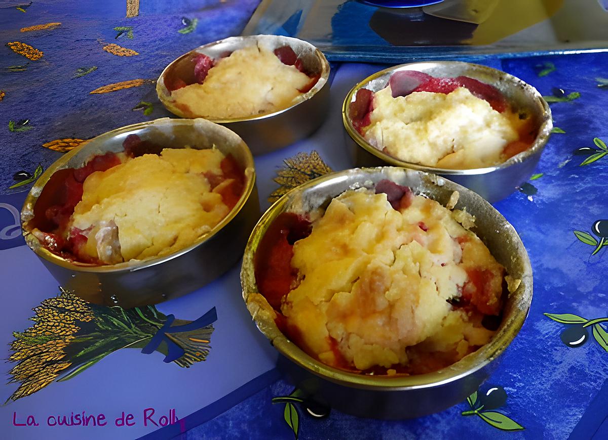 recette Crumble fraise banane