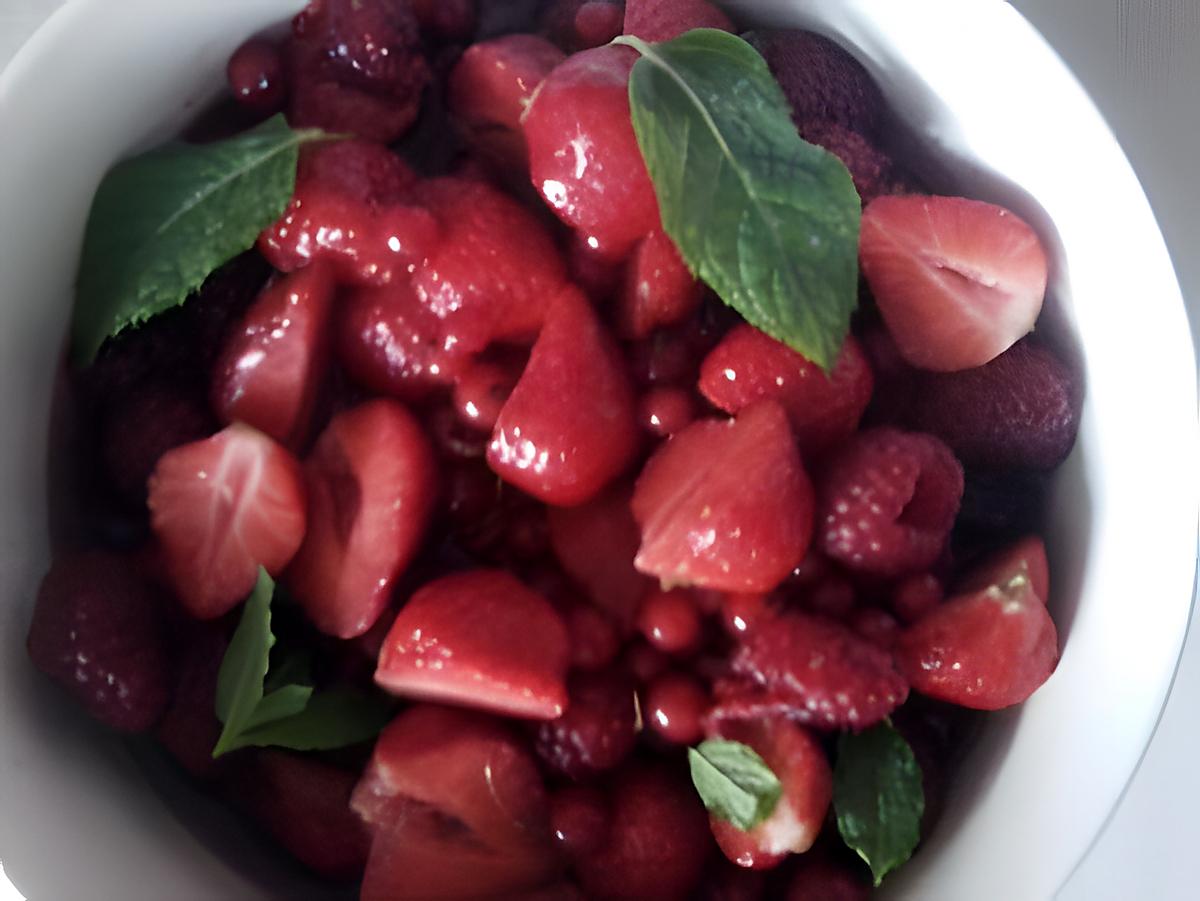 recette fruits rouges à l'ancienne