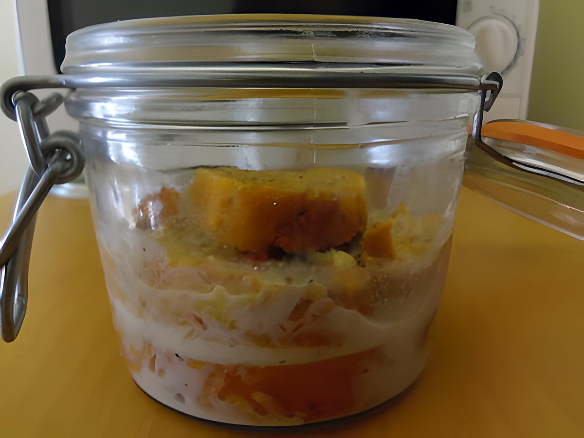 recette PUDDING SALE EN VERRINE