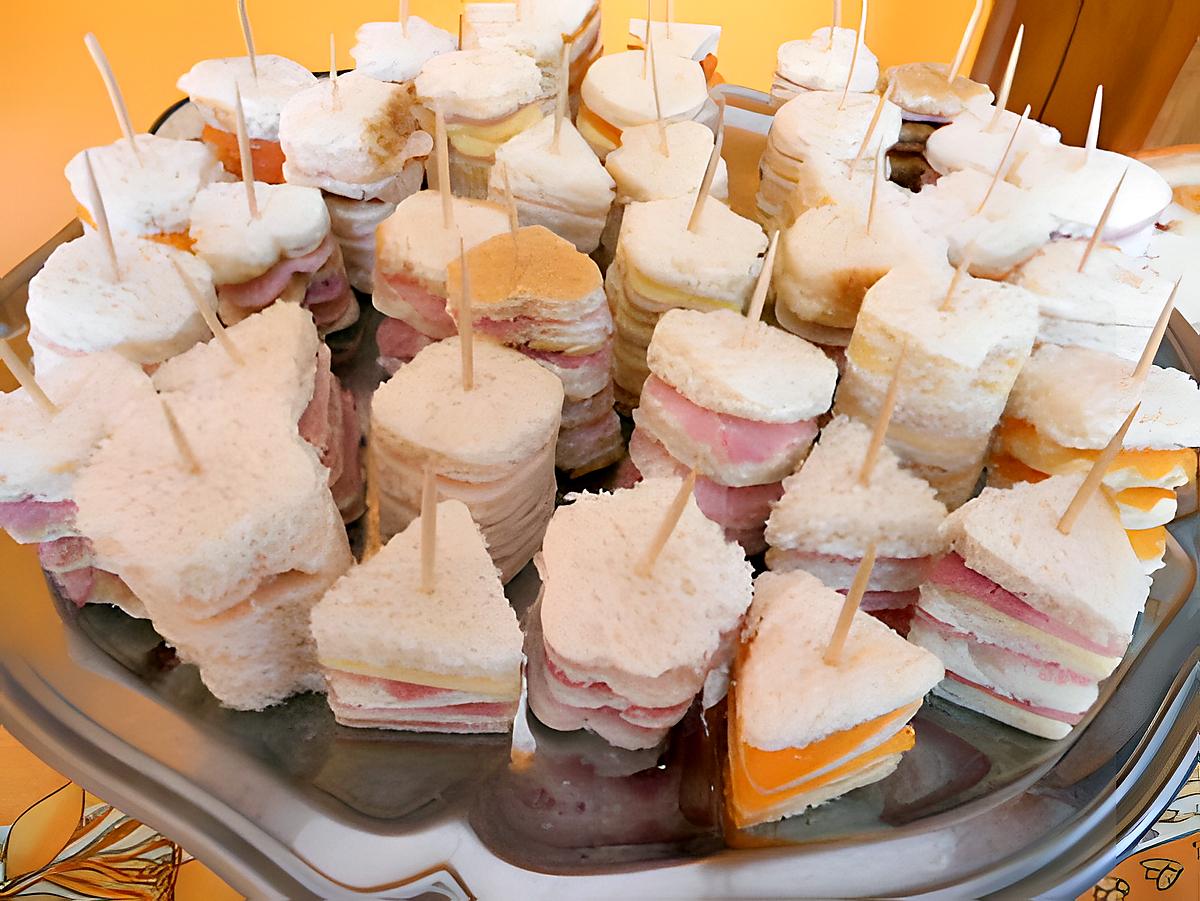 Recette d'APÉRO : minis sandwichs