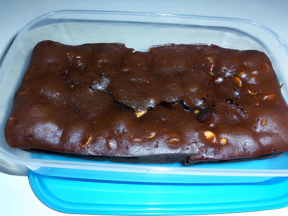 recette BROWNIE CHOCOLAT / PEPITES PEANUT BUTTER