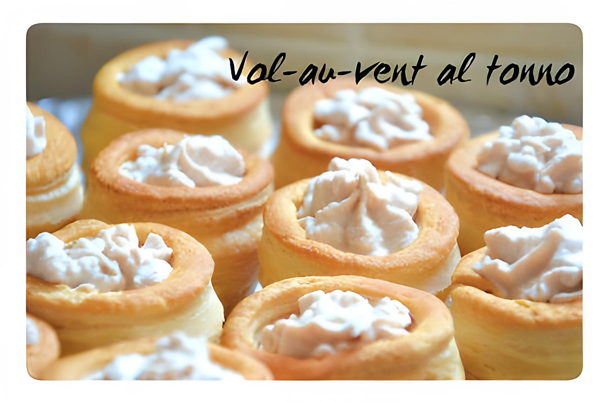 recette Vol-au-vent au thon