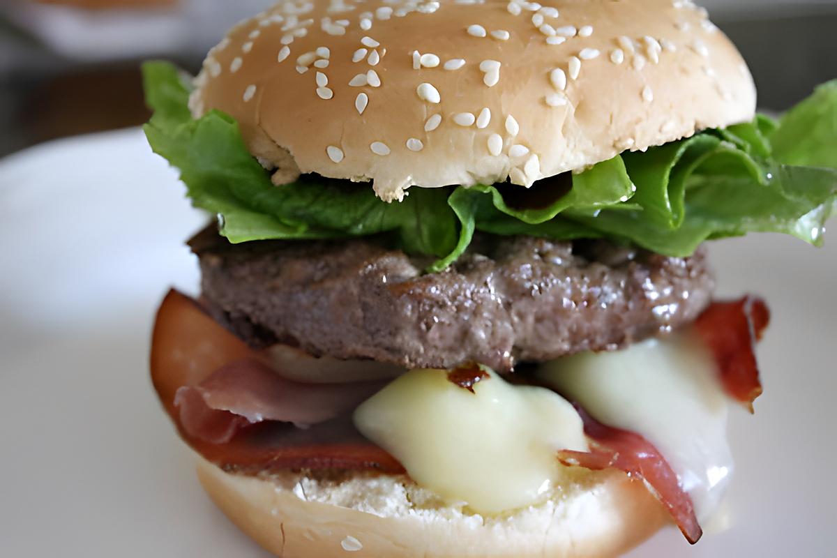 recette Hamburger au comté