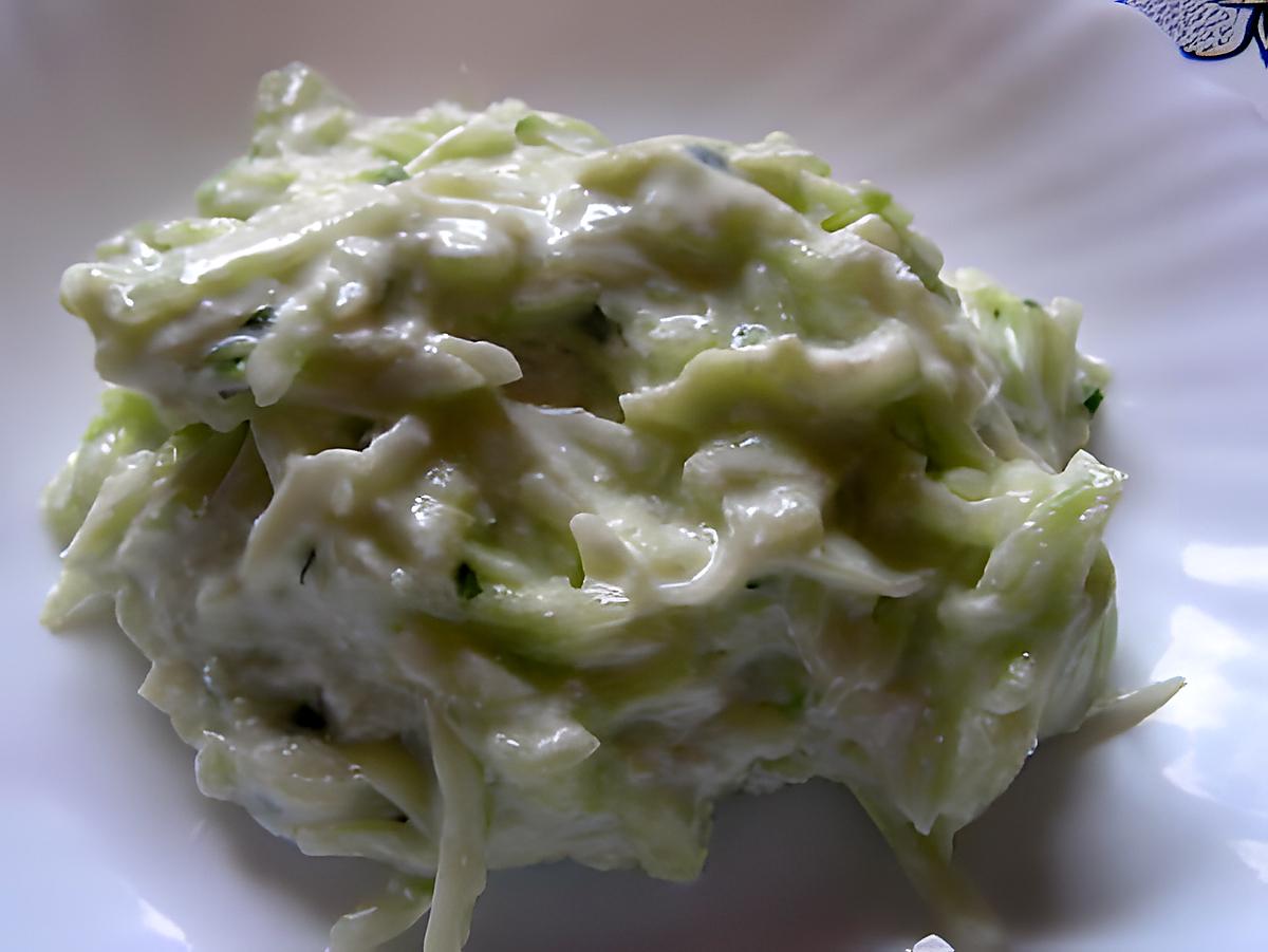 recette Salade de concombre