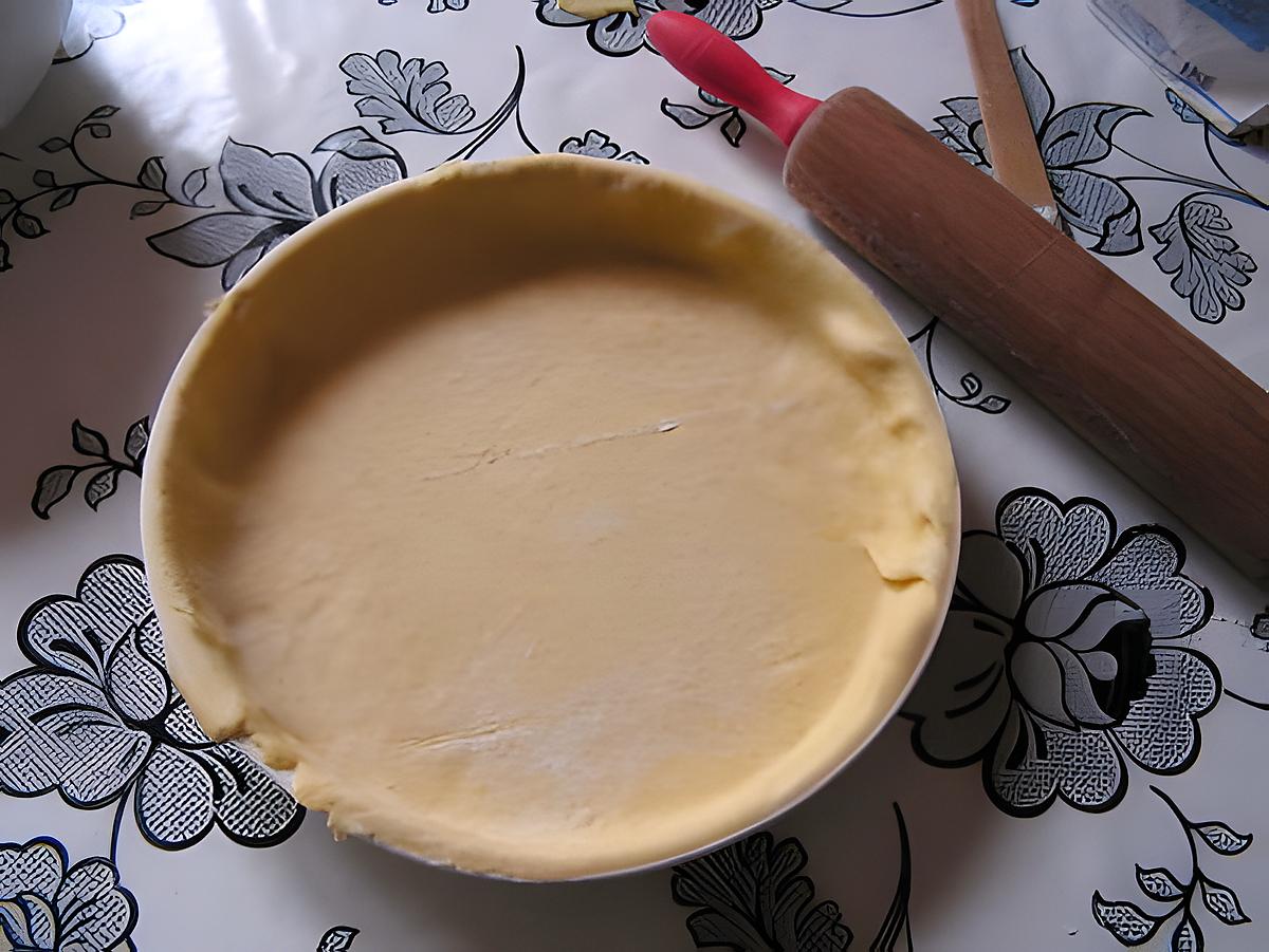 recette Pâte à tarte de ma Charline