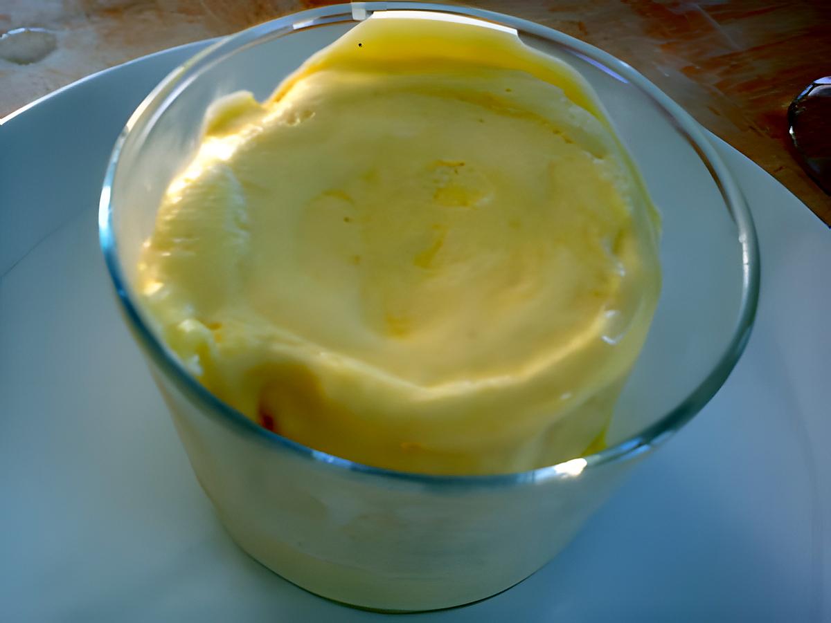 recette soufflé glacé à l'orange