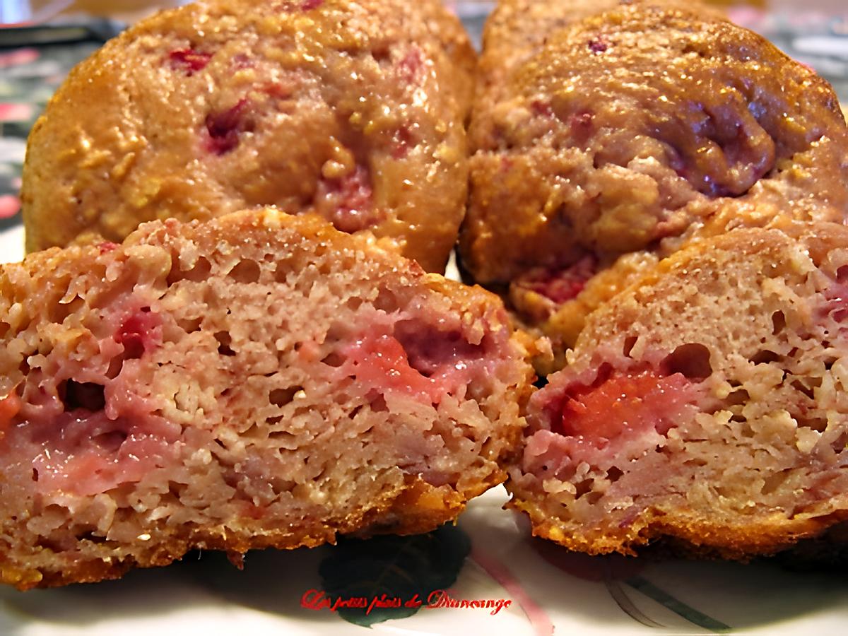 recette Muffins léger aux framboises