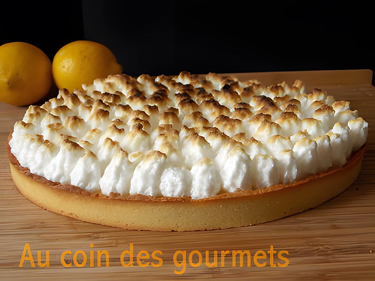 recette Tarte au citron meringuée