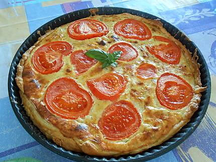 recette QUICHE  RICOTTA  THON  COURGETTES