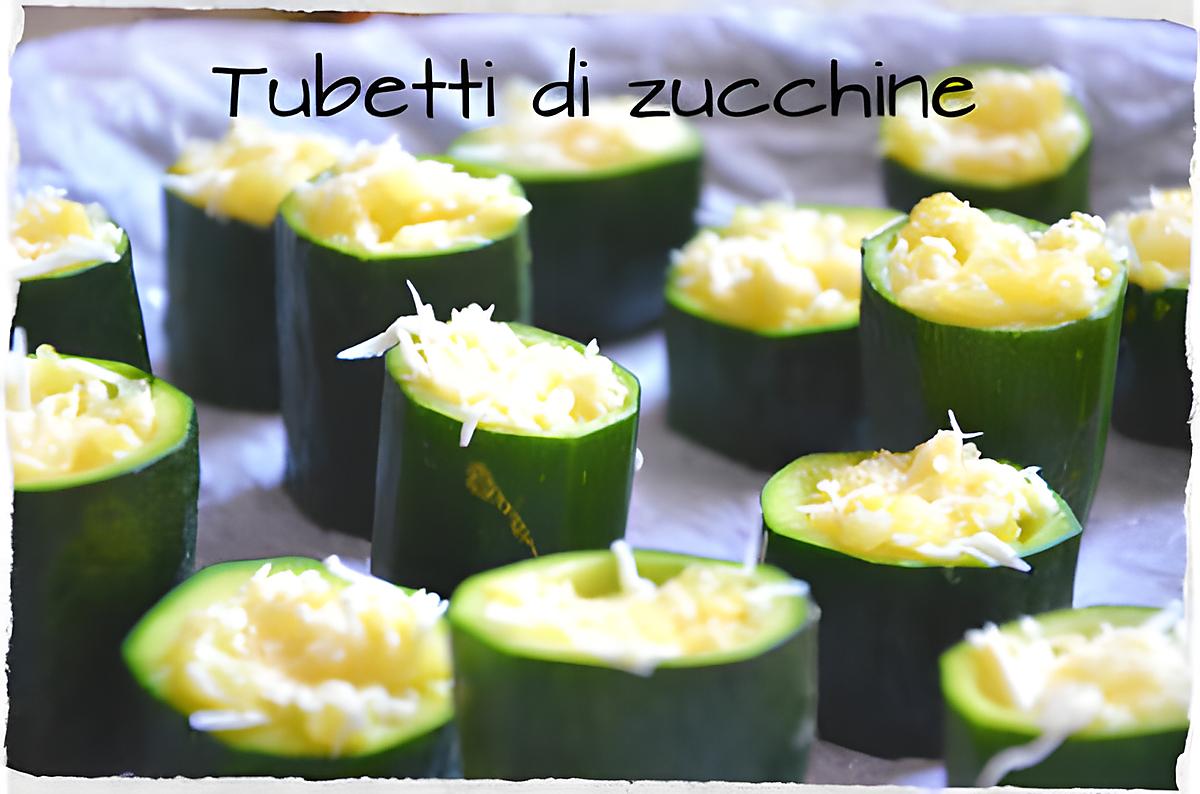 recette Bouchée de courgettes