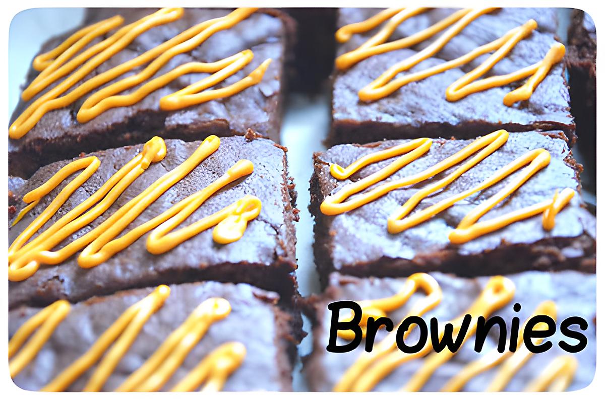 recette Orange brownies