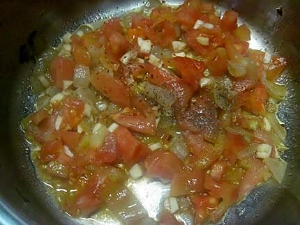 recette Filet de Pangas à la sauce tomates.