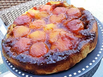 recette Tarte tatin aux peches