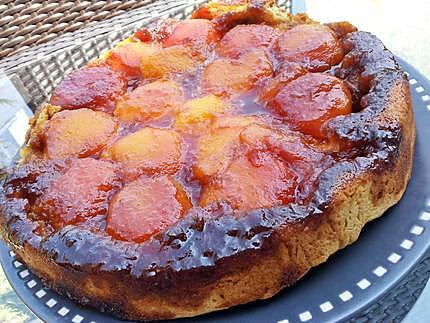 recette Tarte tatin aux peches