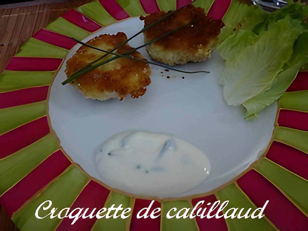 recette CROQUETTES DE CABILLAUD