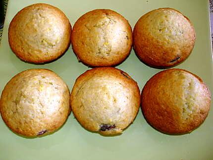 recette Muffins aux cerises fraiches