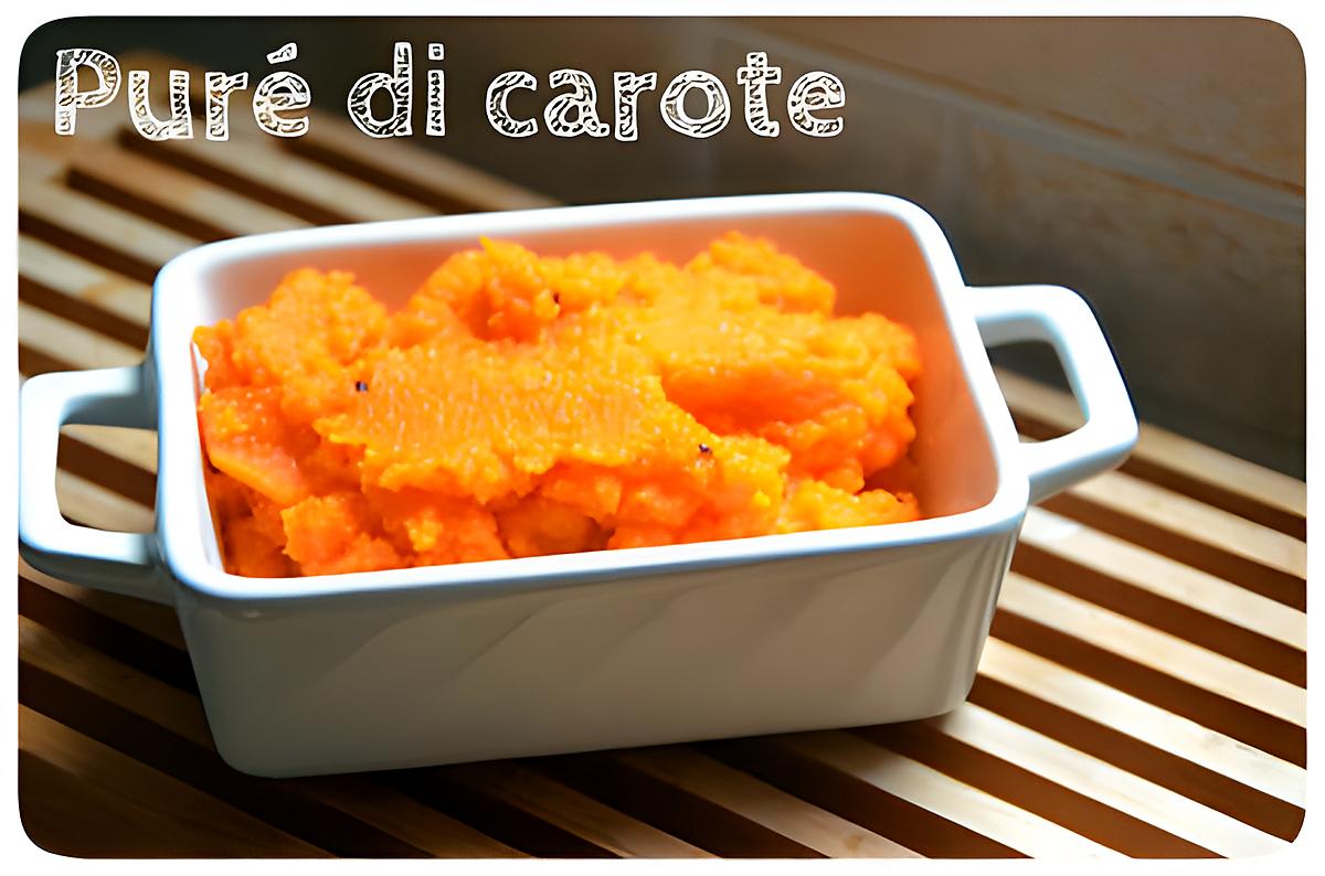 recette Purée de carottes