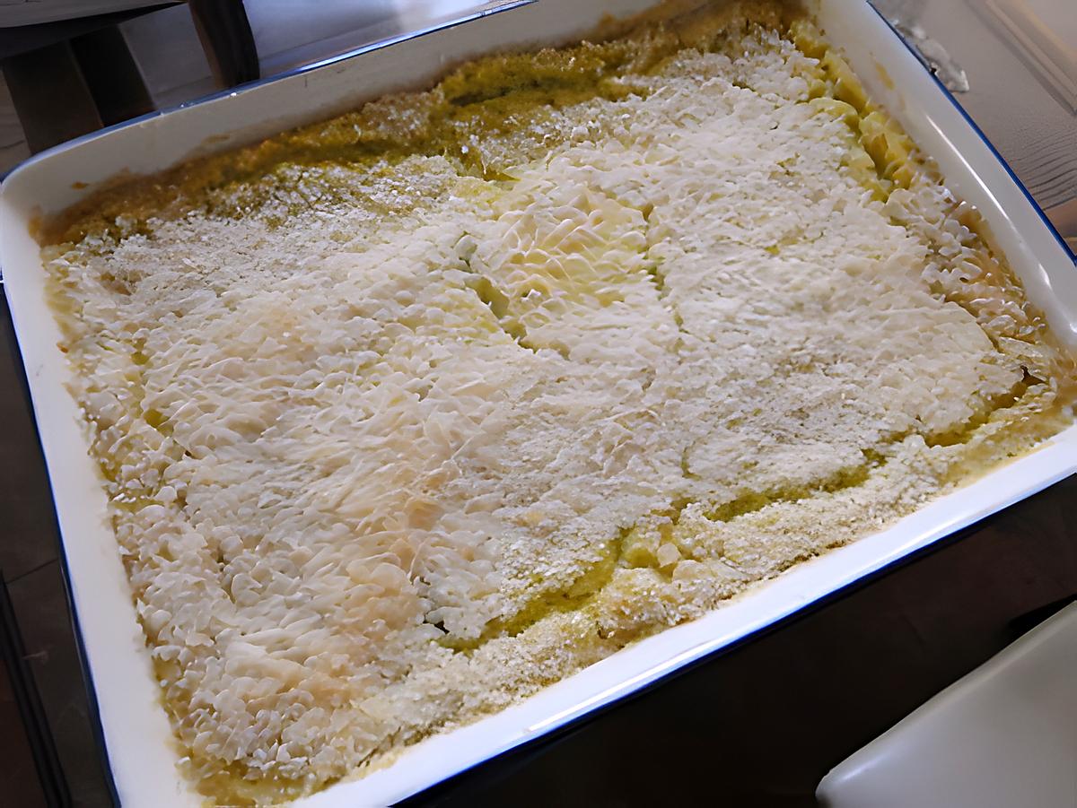 recette Tiffany bake ( Mousseline de courgettes)