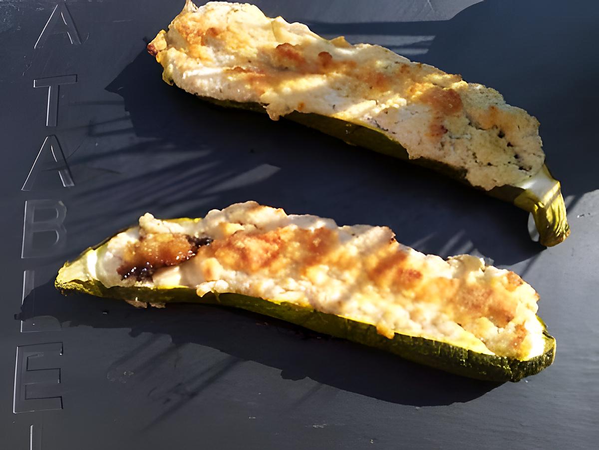 recette Courgettes farcie