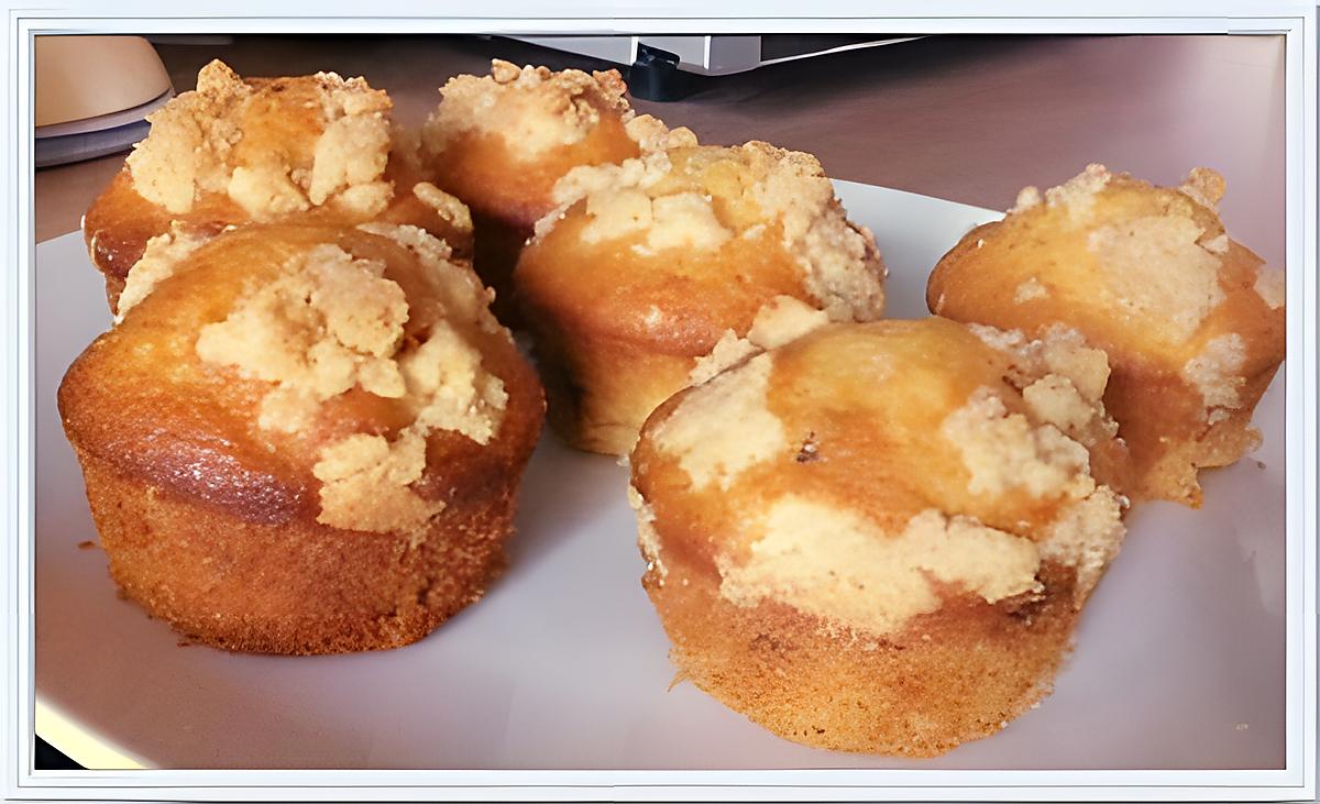 recette Muffins vanille pépites de chocolat caramel et streusel