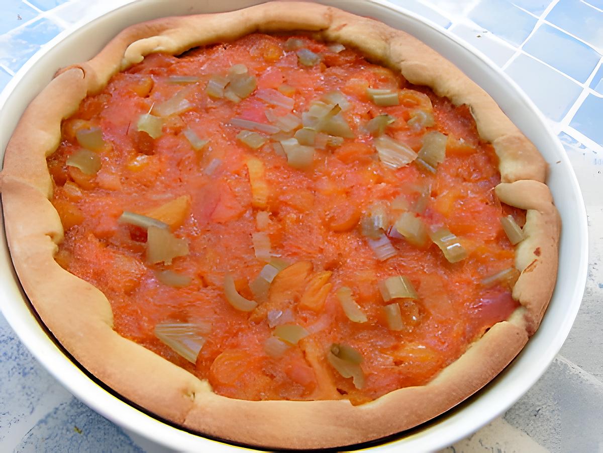 recette Tarte sablée abricots et amandes