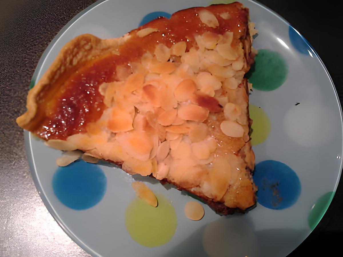 recette tarte poire chocolat pralin