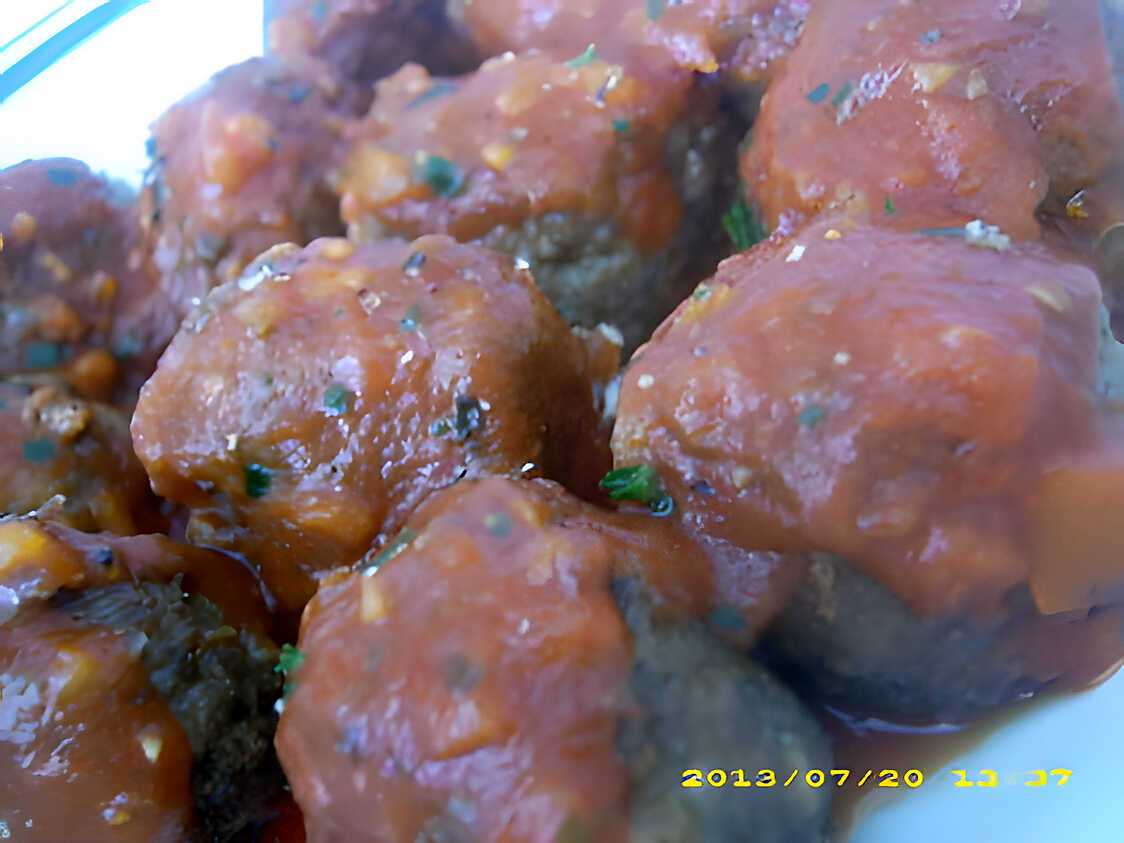 Recette de Boulettes de boeuf à la provençale