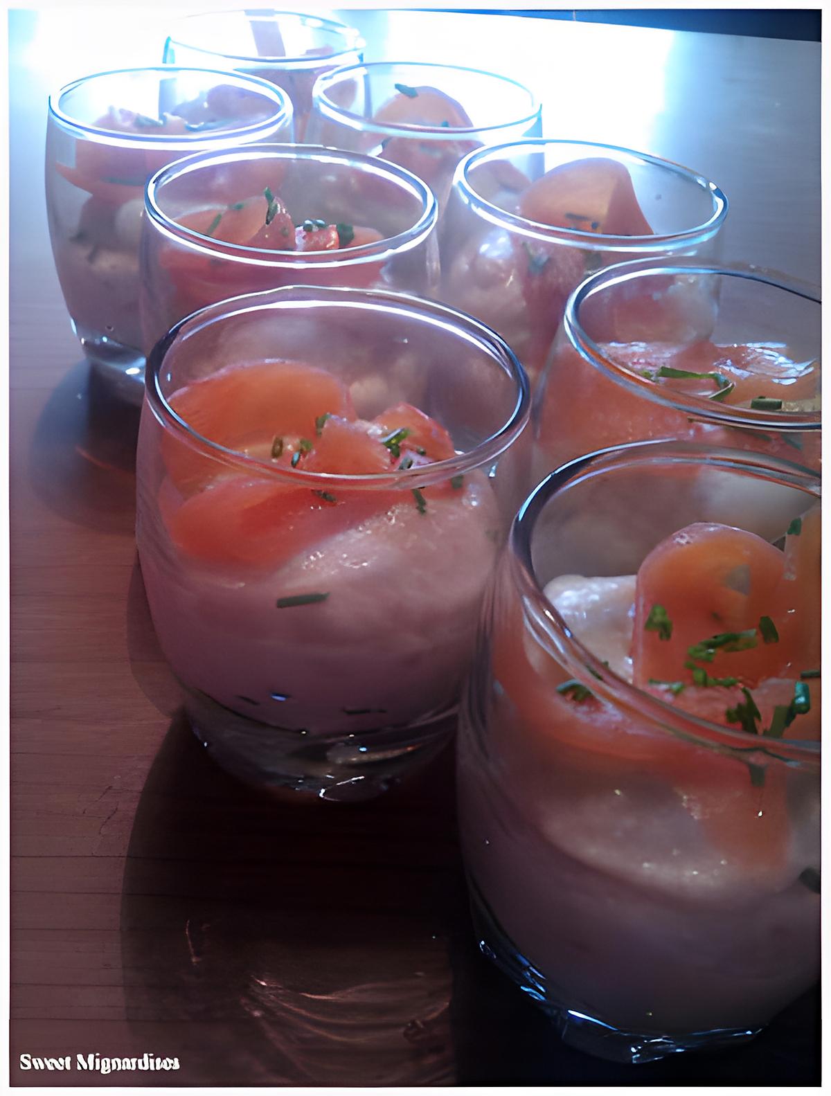 recette Verrines Mascarpone & Saumon