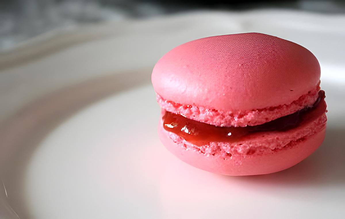 recette Macarons Rose