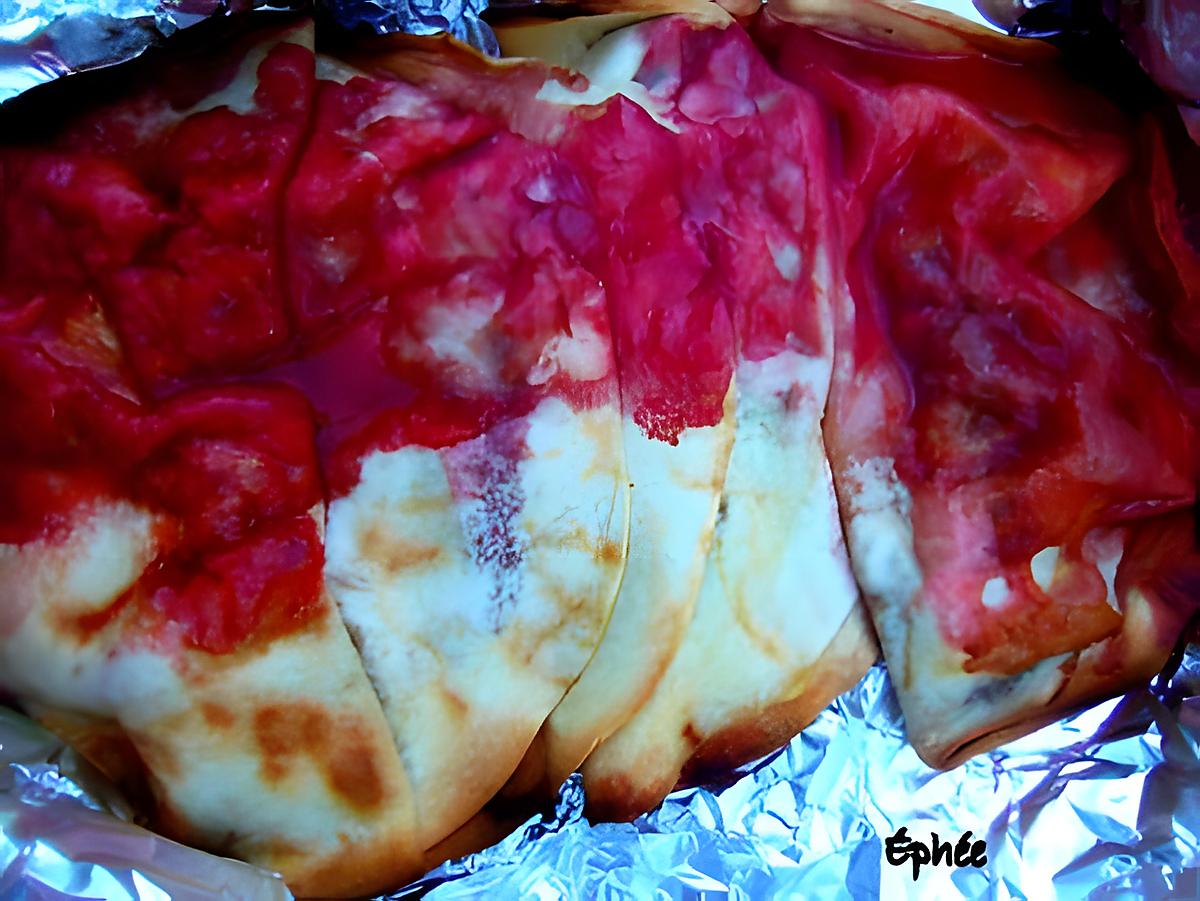 recette Quesadillas aux fraises sur le BBQ