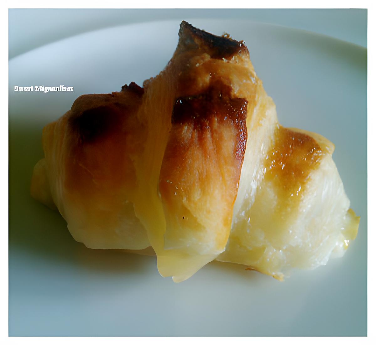 recette Mini-croissants au saumon