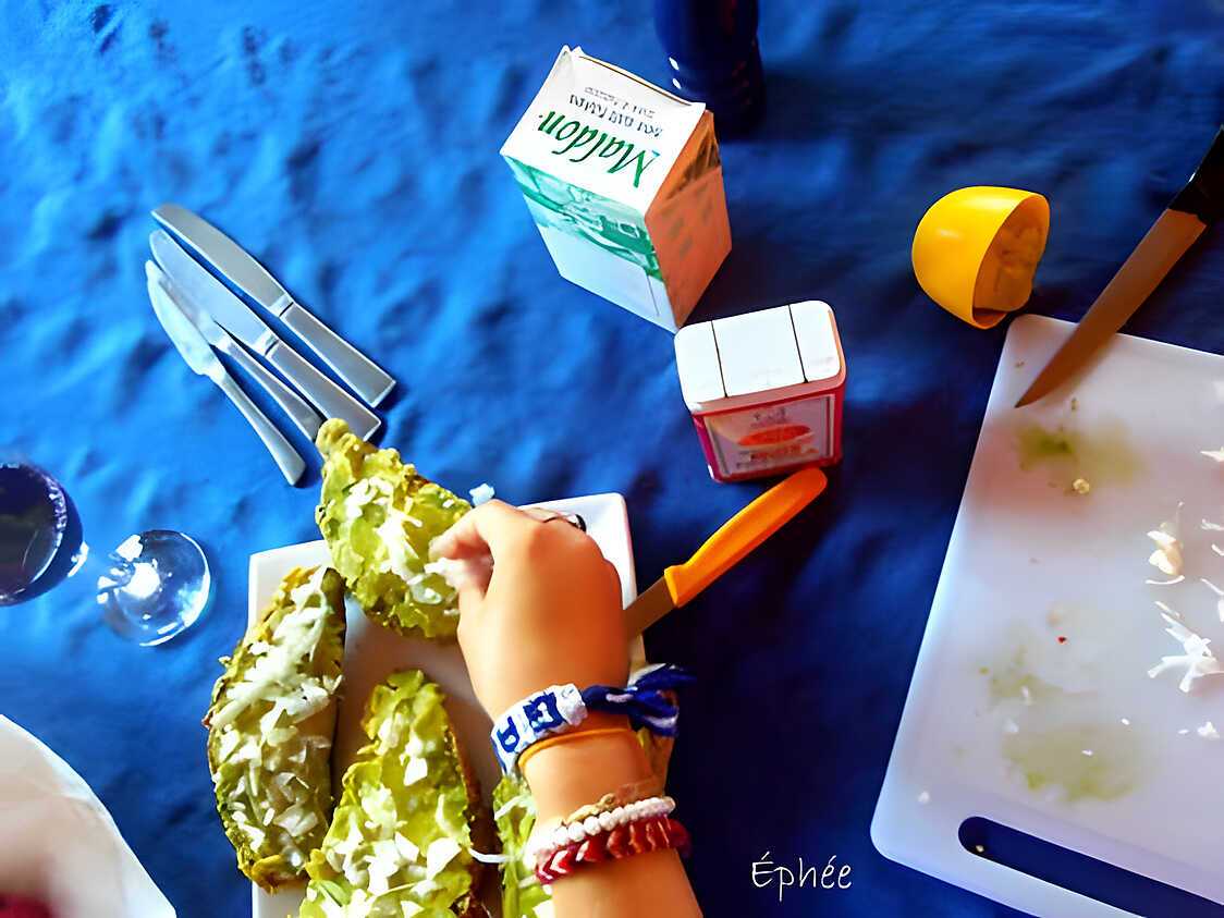 Tartine d'avocat