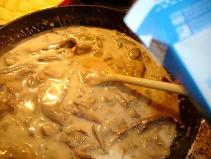recette Filet mignon de porc sauce champignon bolet