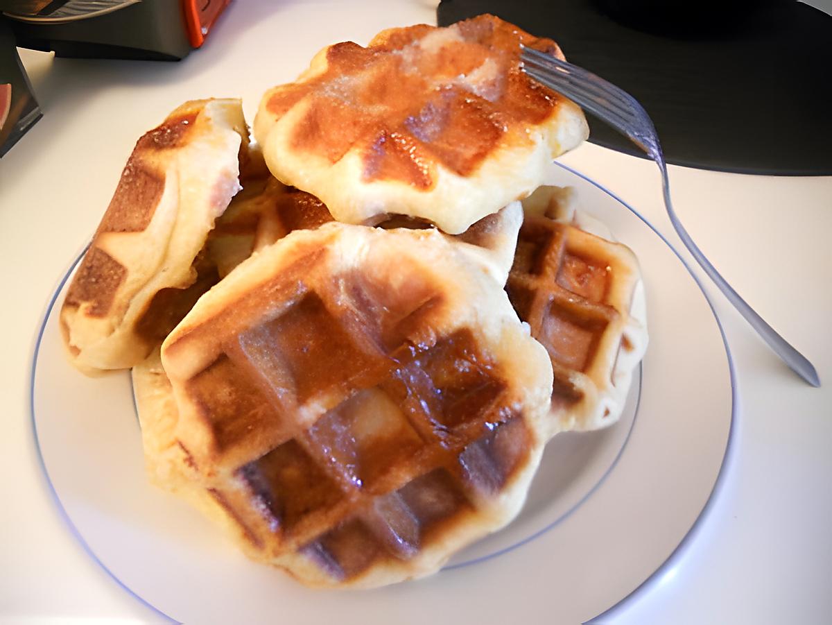 recette Gaufres liégeoise maison