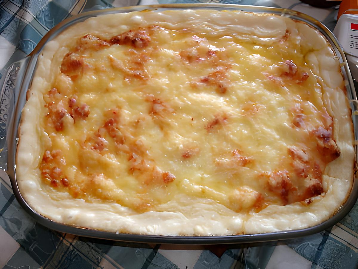 recette Gratin de choux fleur au comté et dés de jambon