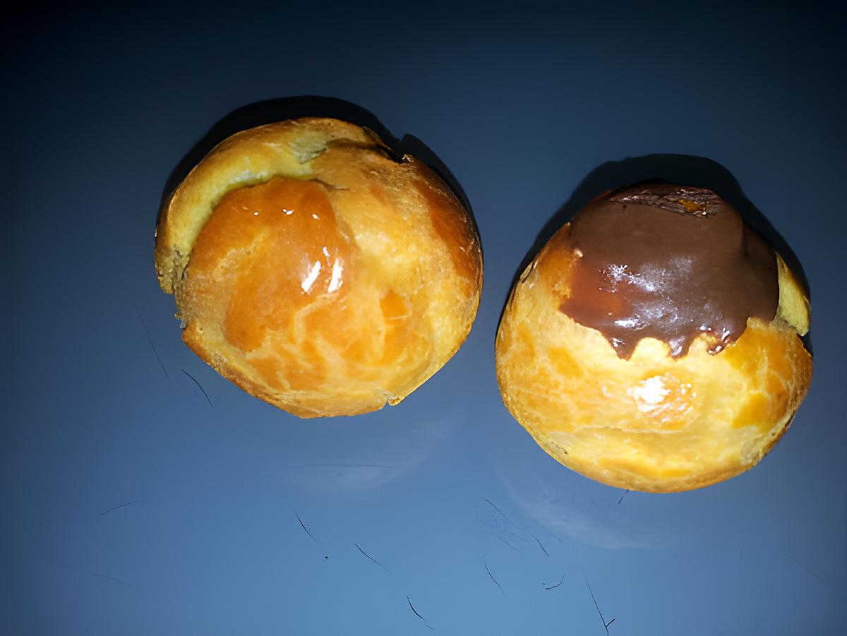 recette pate à chou creme patissiere ou profiterolles