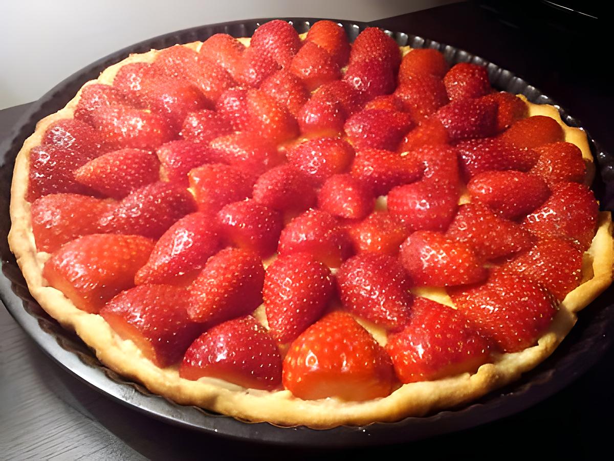 recette tarte aux fraise