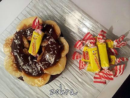 recette tartelette carambar banane