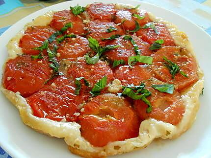 recette TATIN  DE TOMATES   PROVENCALES