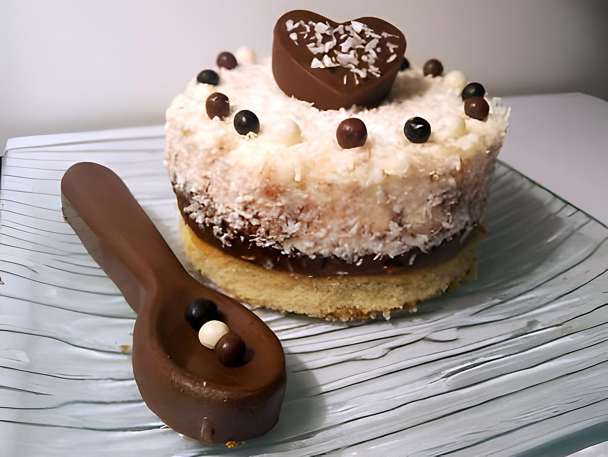 recette chessecake coco nutella