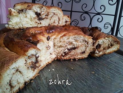 recette brioche tourbillon chocolat carambar