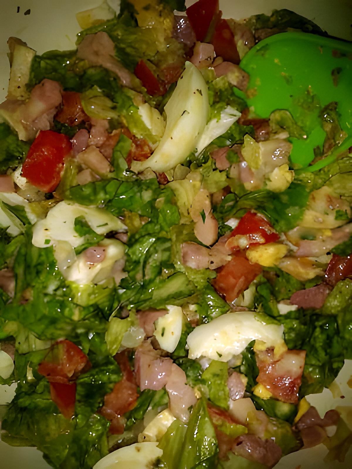 recette Salade gourmande