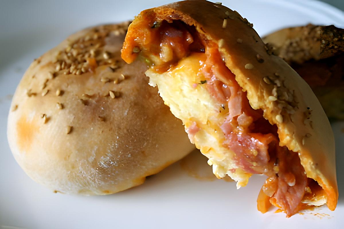 recette Buns "Pizza"