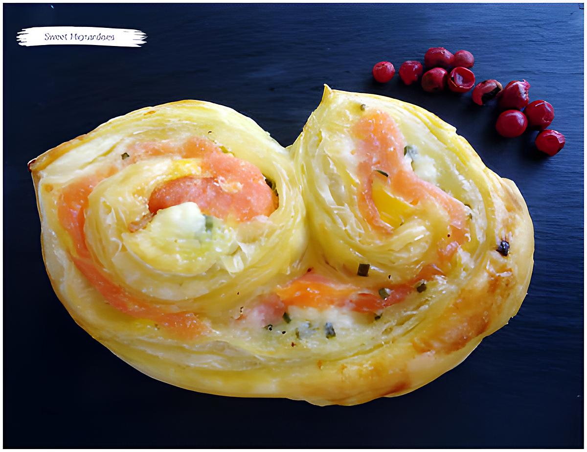 recette Palmiers au saumon