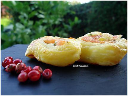 recette Palmiers au saumon