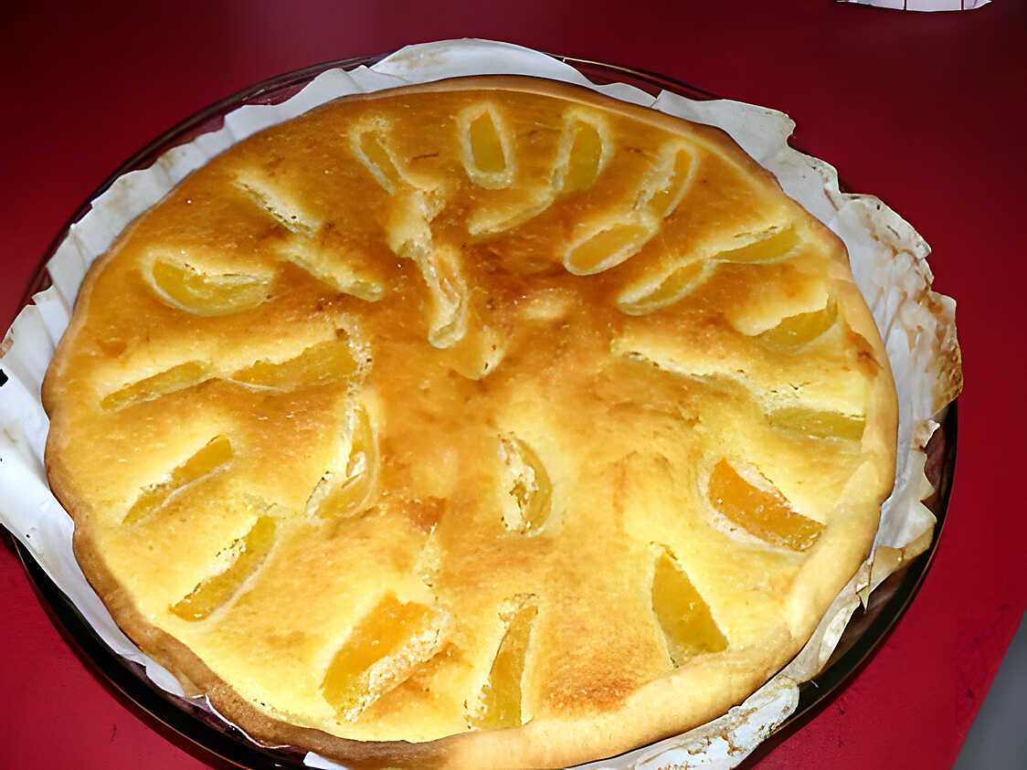 Tarte abricot amande et pistache