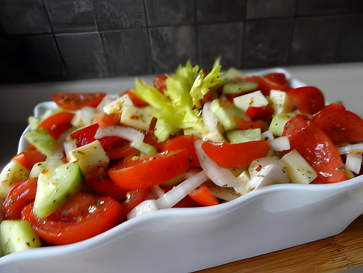 recette Salade estivale rafraîchissante