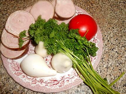 recette Andouille de guéméné purée